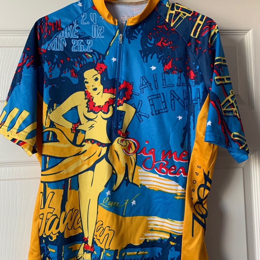 SOLD: Bundle of 3 Men’s Large Cycle Jerseys